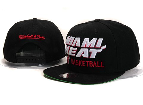 Miami Heat NBA Snapback Hat YS284